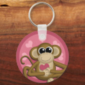 Liebe Monkey: Schlüsselanhänger (Vorderseite)