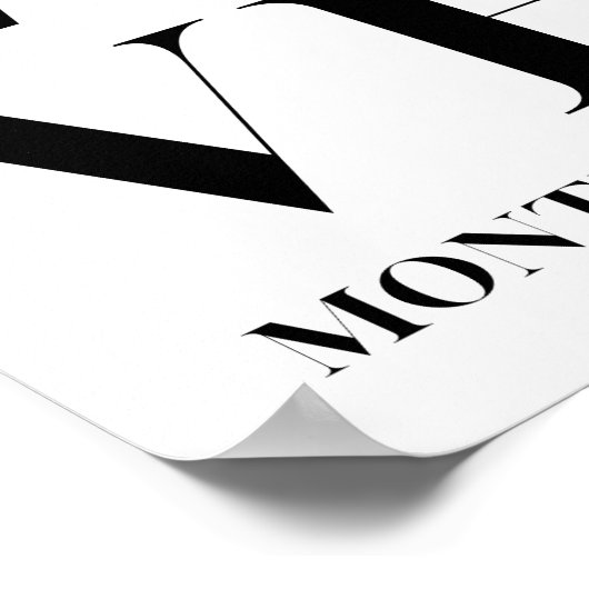 Liebe | Montessori | Kinder auf der ganzen Welt Poster (Ecke)