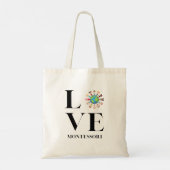 Liebe | Montessori | Kinder auf der ganzen Welt Tragetasche (Rückseite)