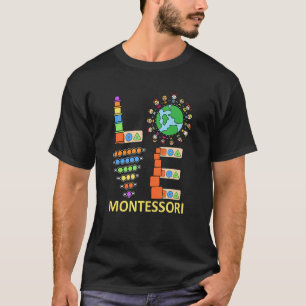 Liebe Montessori Toys Children Earth Boys and Girl T-Shirt