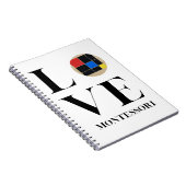 Liebe | Montessori | Trinomial Cube Notizblock (Rechte Seite)