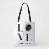 Liebe | Montessori | Trinomial Cube Tasche (Vorderseite)