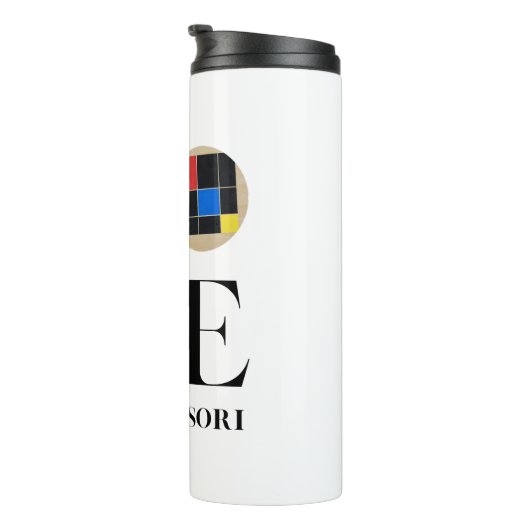 Liebe | Montessori | Trinomial cube Thermosbecher (Nach rechts gedreht)