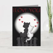 Liebe Moon Karte (Vorderseite)