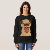 Liebe Mops Classic T - Shirt 573 (Vorne ganz)