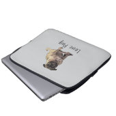 Liebe Mops Laptopschutzhülle (Vorne Knopf)