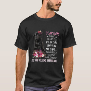 Liebe Mops-Mama, alles Gute zum Muttertag T-Shirt