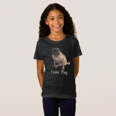 Liebe Mops T-Shirt (Vorne ganz)