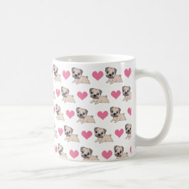 Liebe-Mops-Tasse Kaffeetasse