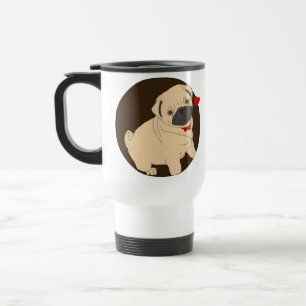 Liebe-Mops-Tasse Reisebecher