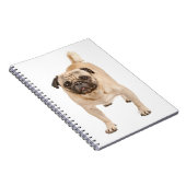 Liebe Mops Welpen-DockingNotebook / Journal Notizblock (Rechte Seite)