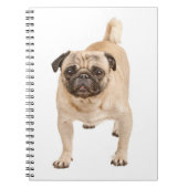 Liebe Mops Welpen-DockingNotebook / Journal Notizblock (Vorderseite)