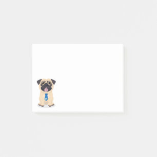 Liebe Mops Welpen Hund Cartoon Post IT Sticknotes Post-it Klebezettel