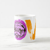 LIEBE-MÖPSE KAFFEETASSE (Mittel)