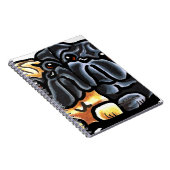 Liebe Möpsen Notizblock (Rechte Seite)