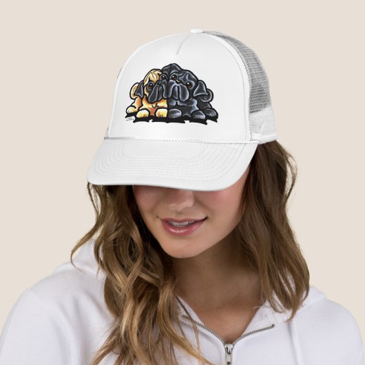 Liebe Möpsen Truckerkappe (Beispiel)