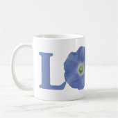 Liebe Morning Glory Kaffee Tasse (Links)