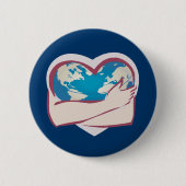 Liebe Mother Earth Button (Vorderseite)