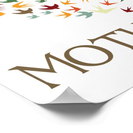 Liebe Mother Earth Poster (Ecke)