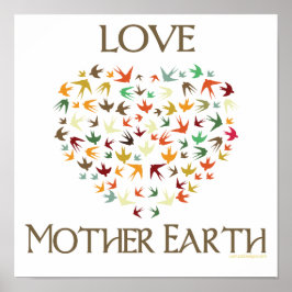 Liebe Mother Earth Poster