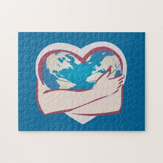 Liebe Mother Earth Puzzle (Horizontal)