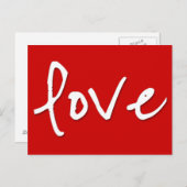 Liebe motivierend Postkarte (Vorne/Hinten)