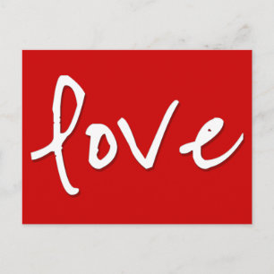 Liebe motivierend Postkarte