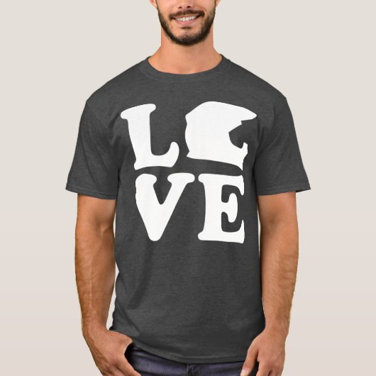 Liebe Motocross T-Shirt (Vorderseite)