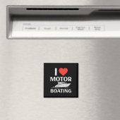 Liebe Motorboot Spaß B Magnet (In Situ (Geschirrspüler))