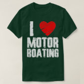 Liebe Motorbootdesign  T-Shirt (Design vorne)
