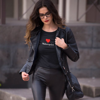 Liebe Motorrad Motorrad T - Shirt für Frauen