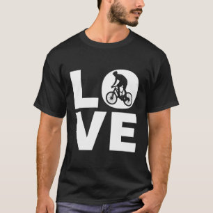 Liebe Mountain Biking I Liebe Mountainbike Biker T-Shirt