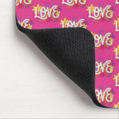 LIEBE Mouse Pad Mousepad (Ecke)