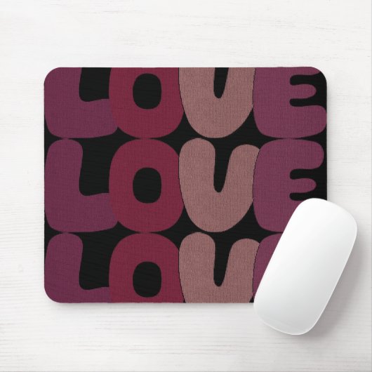 Liebe Mouse Pad Mousepad (Mit Mouse)