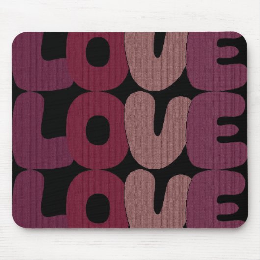 Liebe Mouse Pad Mousepad (Vorne)
