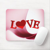Liebe Mouse Pad Mousepad (Mit Mouse)