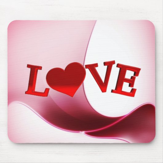 Liebe Mouse Pad Mousepad (Vorne)