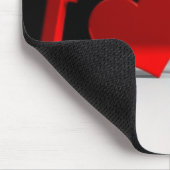 Liebe Mouse Pad Mousepad (Ecke)
