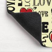 Liebe Mousepad (Ecke)