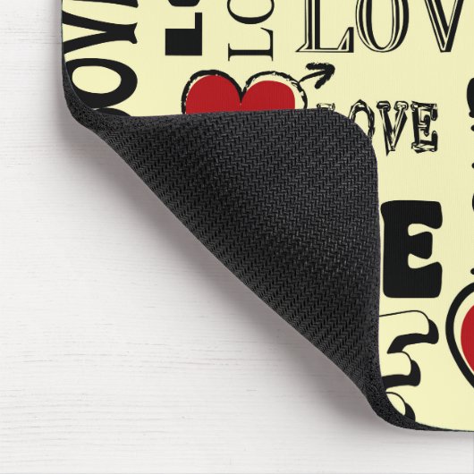 Liebe Mousepad (Ecke)