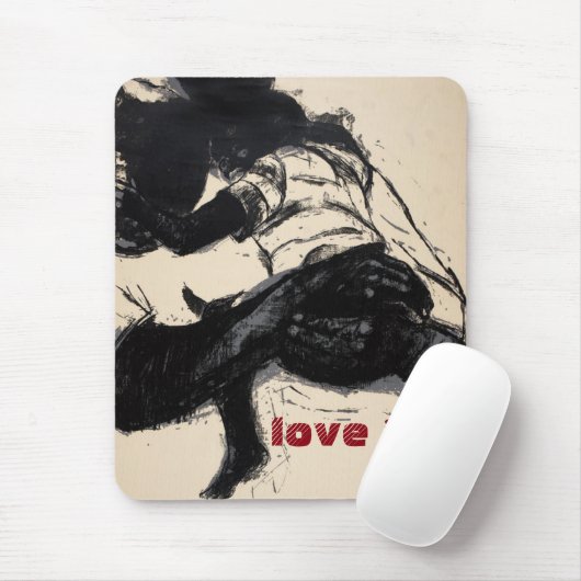 Liebe Mousepad (Mit Mouse)