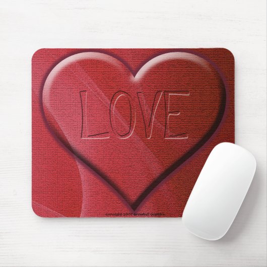 Liebe Mousepad (Mit Mouse)