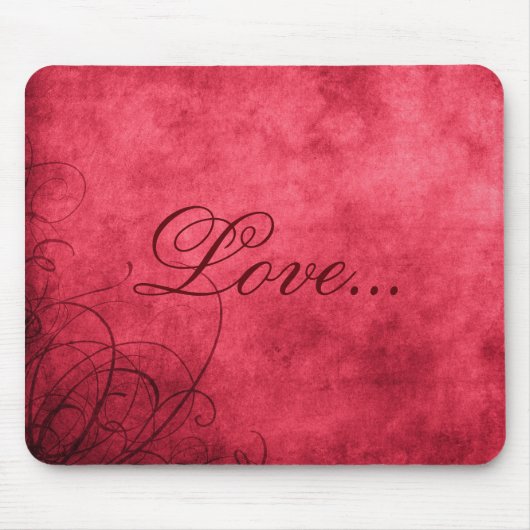 Liebe- Mousepad: Liebe im Twilight Mousepad (Vorne)