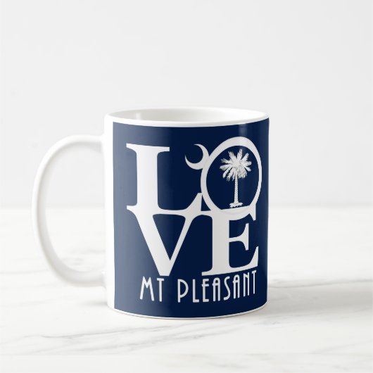 LIEBE Mt Pleasant South Carolina Kaffeetasse (Links)