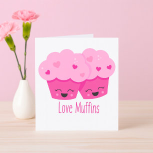 Liebe Muffins Einladung