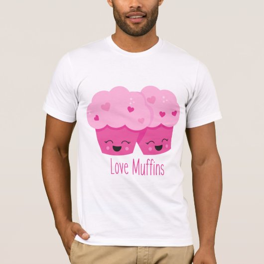 Liebe Muffins T-Shirt (Vorderseite)
