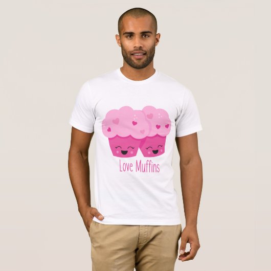 Liebe Muffins T-Shirt (Vorne ganz)