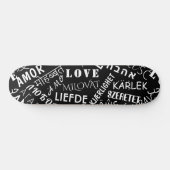 LIEBE - Multi Language - Customizable Internationa Skateboard (Horizontal)