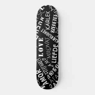 LIEBE - Multi Language - Customizable Internationa Skateboard