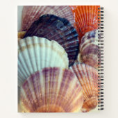 Liebe Muscheln SpiralNotebook Notizblock (Rückseite)